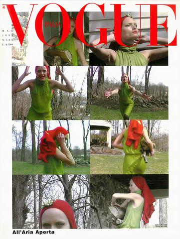 VOGUE Magazine Italia May 1999 AMBER VALLETTA Hannelore Knuts FERNANDA TAVARES