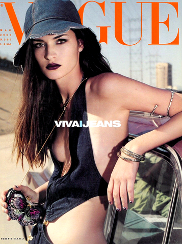 VOGUE Magazine Italia May 2000 AMANDA MOORE Laetitia Casta MOLLY HALLAM Malgosia Bela