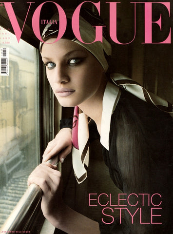 Vogue Magazine Italia May 2001 VICKY ANDREN Isabelle Huppert HELENA CHRISTENSEN