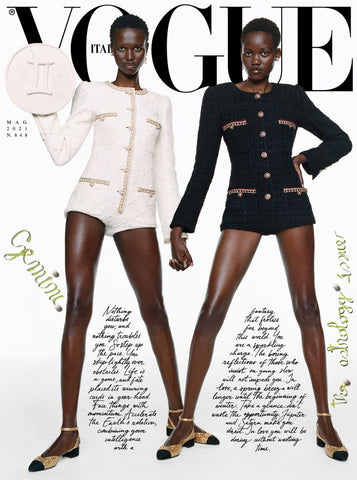 VOGUE Magazine Italia May 2021 The ASTROLOGY Issue NEW Gemini CHEPTAB NANDI Amar Akway