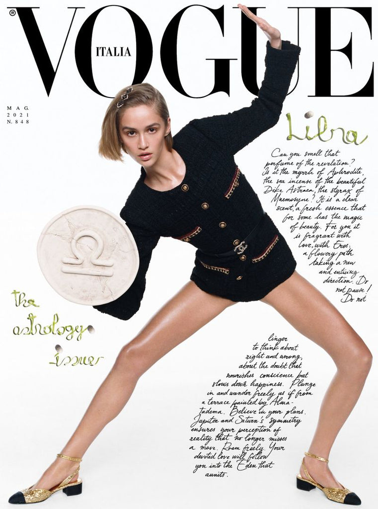 VOGUE Magazine Italia May 2021 The ASTROLOGY Issue NEW Libra QUINN ELIN MORA