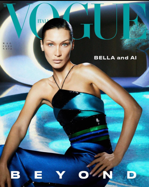 VOGUE Magazine Italia May 2023 BELLA HADID by CARLIJN JACOBS New