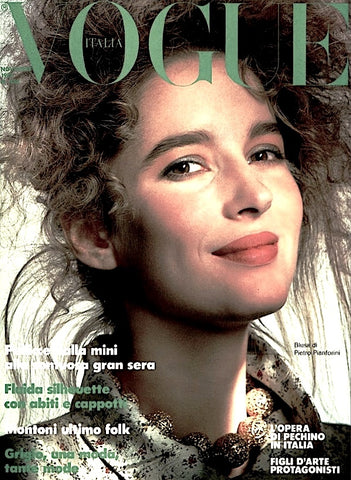 VOGUE Magazine Italia November 1987 ELLE MACPHERSON L'Wren Scott FELICITAS BOCH