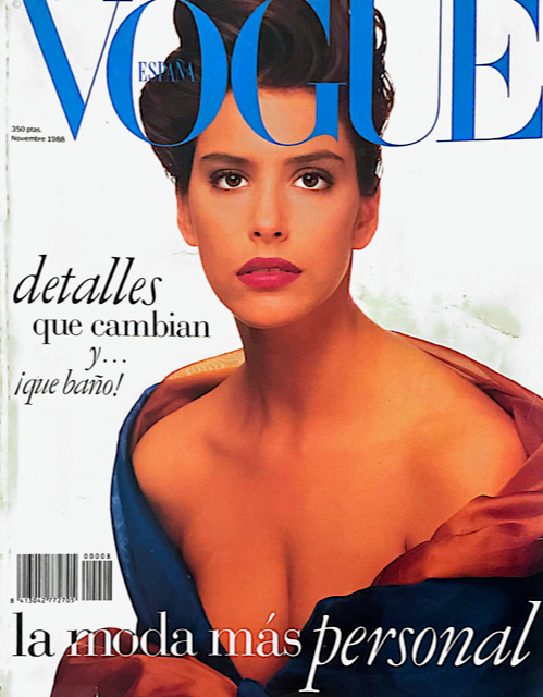 VOGUE Magazine Spain November 1988 SONIA RESIKA Catherine Bailey ROUGEMONT