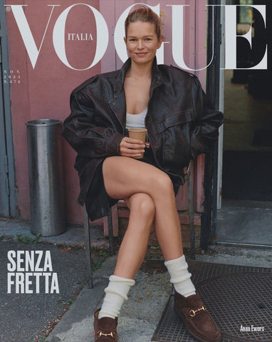 VOGUE Magazine Italia November 2023 ANNA EWERS Lila Moss AMERICA GONZALEZ