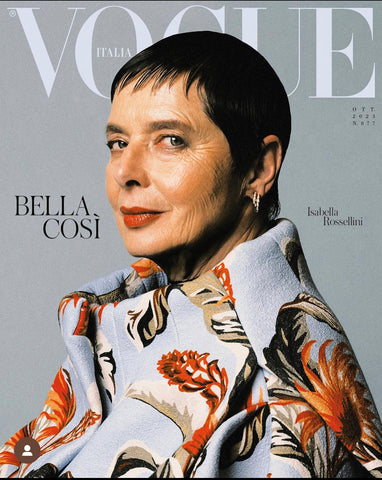 VOGUE Magazine Italia October 2023 ISABELLA ROSSELLINI by Zhong Lin BRAND NEW Sealed