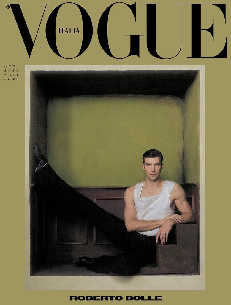 ROBERTO BOLLE Damiano David VOGUE Magazine Italia October 2026 BRAND NEW