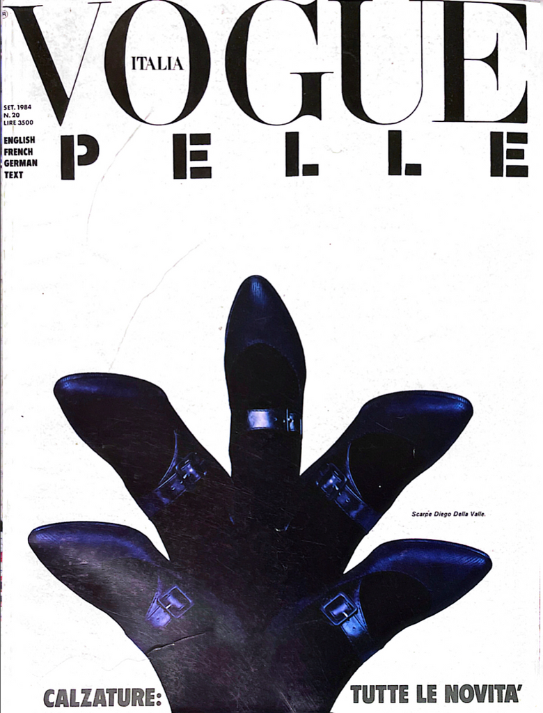 VOGUE Magazine Italia PELLE September 1984 LESLIE WINER Marina Suma VALLHONRAT