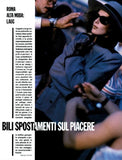 VOGUE Magazine Italia September 1984 FELICITAS BOCH Joan Severance LORI SINGER