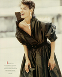 VOGUE Magazine Italia September 1988 RACHEL HUNTER Linda Evangelista TATJANA PATITZ