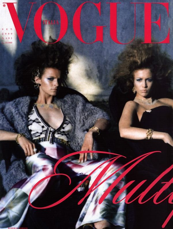VOGUE ITALIA fashion mania 2000年9月号 VOGUE Magazine Italia September 2000 RAQUEL ZIMMERMANN Adriana Lima MI