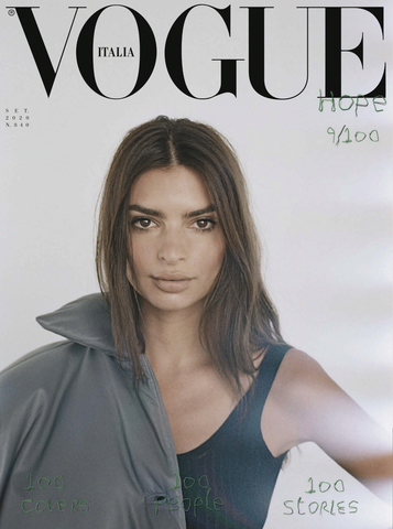 Vogue Magazine Italia September 2020 EMILY RATAJKOWSKI Cover 9 of 100 NEW