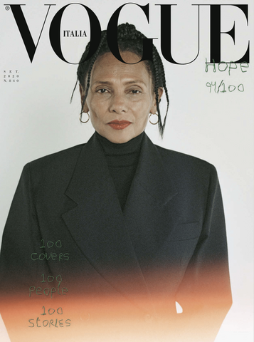 Vogue Magazine Italia September 2020 MING SMITH Cover 94 of 100 NEW