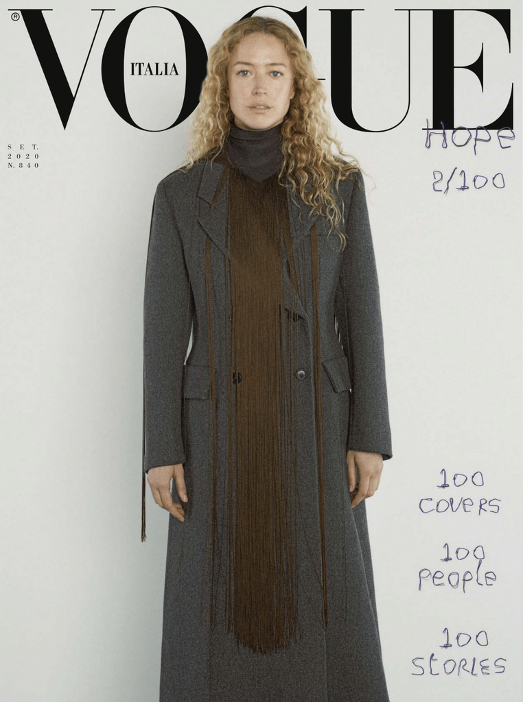 Vogue Magazine Italia September 2020 Sealed RAQUEL ZIMMERMANN Cover 2 of 100