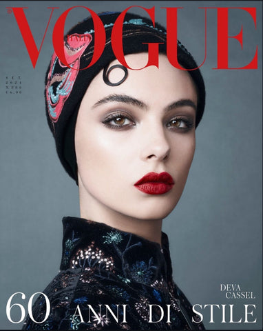 DEVA CASSEL Vogue Magazine Italia September 2024 60th Anniversary Issue Brand New