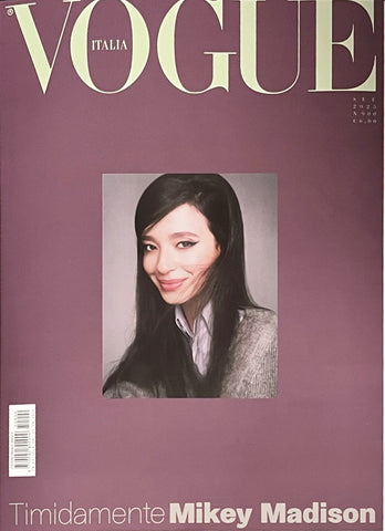 VOGUE Magazine ITALIA September 2025 MIKEY MADISON by Steven Meisel NEW