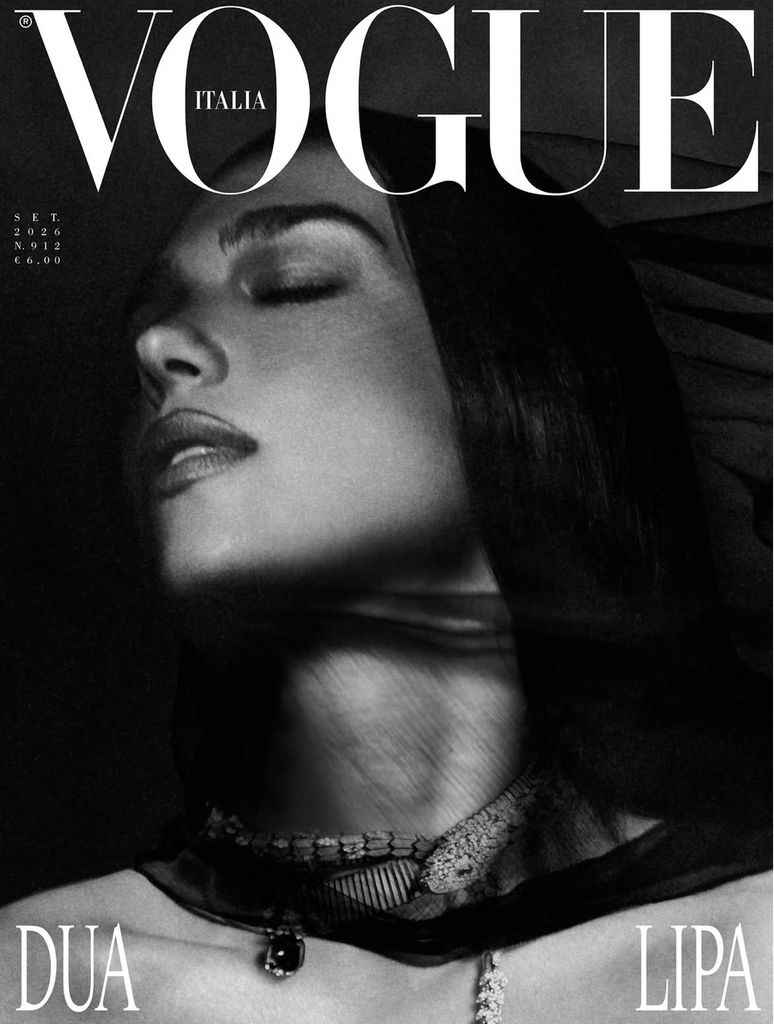 DUA LIPA Vogue Magazine ITALIA September 2026 BRAND NEW - We ship to US !