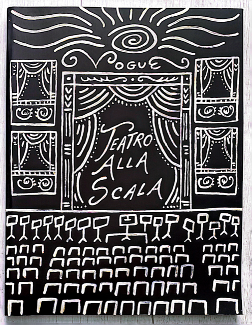 VOGUE Italia Magazine TEATRO ALLA SCALA Supplement December 1994