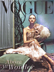 VOGUE Magazine Italia UNIQUE 2004 GEMMA WARD Helena Christensen JENNIF