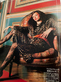VOGUE Magazine Japan January 2001 ANGELA LINDVALL Lisa Eldridge YOKO ONO