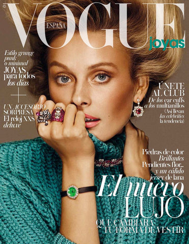 VOGUE Magazine Spain Joyas INGUNA BUTANE Missy Rayder #19 2013