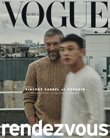 VOGUE Magazine Korea December 2018 VINCENT CASSEL Yoo Ah in JAEMIN Jane Moseley