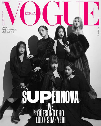 VOGUE Magazine Korea January 2023 IVE Blackpink YERI Lulu SUA Guesung Cho