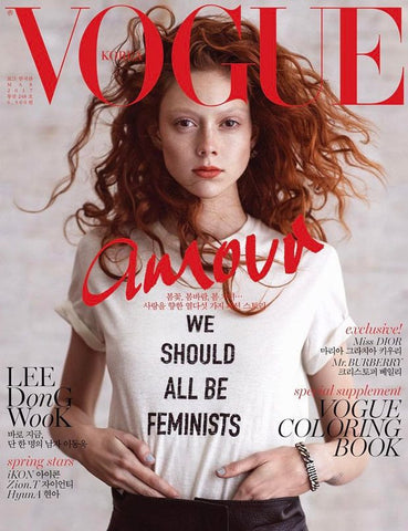 VOGUE Magazine KOREA March 2017 NATALIE WESTLING Ikon HYUNA