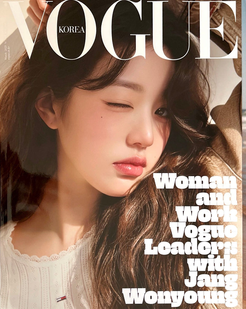 VOGUE Magazine Korea March 2025 IVE JANG WONYOUNG Peggy Gou BAE YOUNG YOON - magazinecult