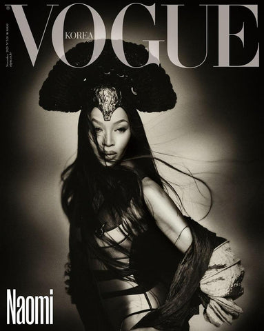 NAOMI CAMPBELL Vogue Magazine Korea September 2023
