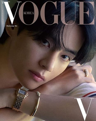 VOGUE Magazine KOREA October 2022 BTS, V Cover C, Brand New KIM TAE-HYUNG