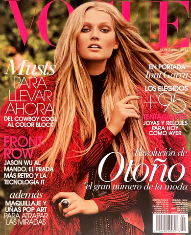 VOGUE Magazine LATINO AMERICA 2014 TONI GARRN Elsa Hosk AGNETE HEGELUND