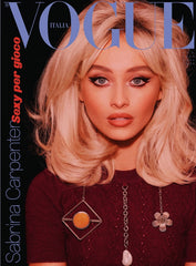 VOGUE Magazine ITALIA October 2025 SABRINA CARPENTER by Steven Meisel