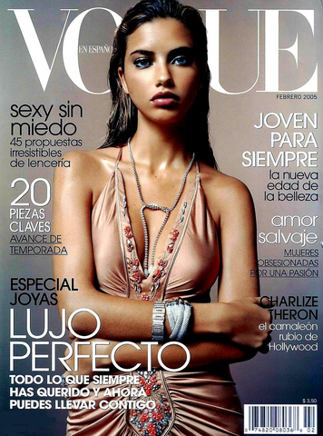 ADRIANA LIMA Daria Werbowy VOGUE Magazine Mexico February 2005