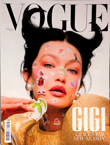 GIGI HADID Vogue Magazine Netherlands March 2023 cover #2