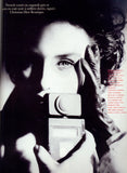 VOGUE Magazine Paris February 1992 ISABELLE ADJANI Yasmeen Ghauri STEWART WHYTE
