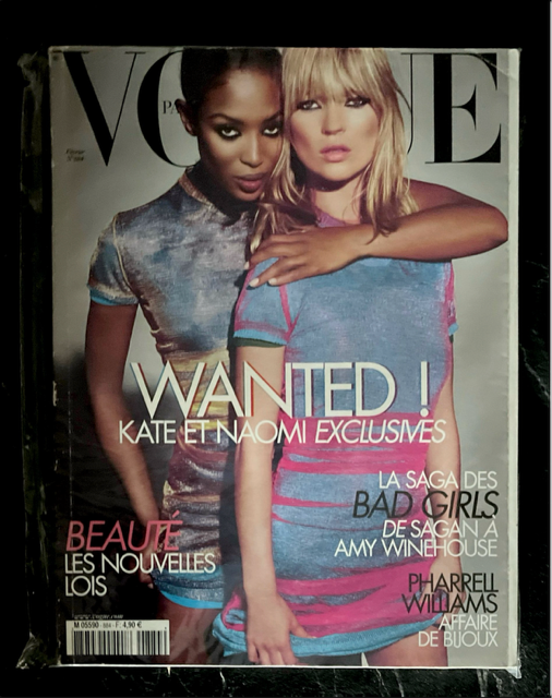 VOGUE Magazine Paris February 2008 KATE MOSS Naomi Campbell NATASHA POLY Isabeli Fontana
