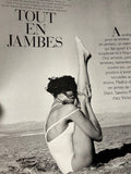 VOGUE Paris Magazine June 1991 CLAUDIA VAN RYSSEN Heather Stewart Whyte YASMEEN GHAURI