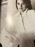VOGUE Magazine Paris June 1990 TATJANA PATITZ Elaine Irwin YASMEEN GHAURI