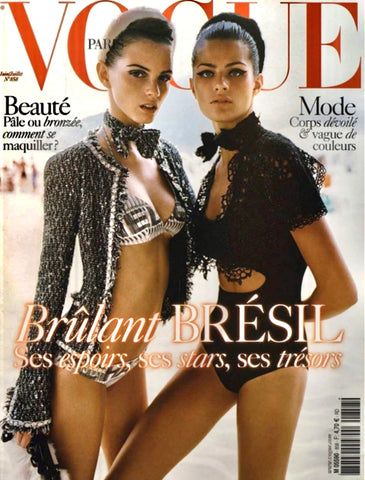 VOGUE Magazine Paris June 2005 ISABELI FONTANA Jeisa Chiminazzo JULIA STEGNER