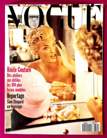 Vogue Magazine Paris March 1991