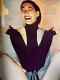 VOGUE Magazine Paris November 1990 LUDMILLA ISAEVA Marpessa GISELE ZELAUY