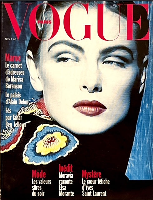 VOGUE Magazine Paris November 1990 LUDMILLA ISAEVA Marpessa GISELE ZELAUY