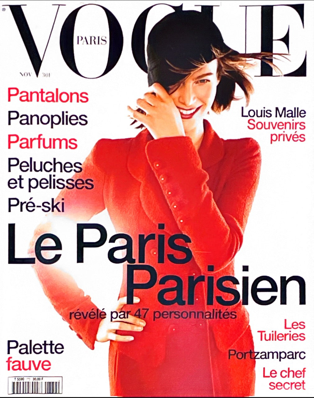 VOGUE PARIS 1996年10月号 洋書 ファッション雑誌 VOGUE Magazine Paris November 1996 MEGHAN DOUGLAS Esther De Jong