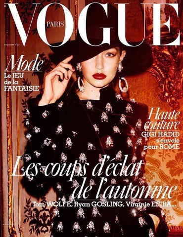 VOGUE Magazine Paris November 2016 GIGI HADID Mica Arganaraz SASHA PIVOVAROVA