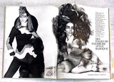 LAUREN HUTTON Veruschka PALOMA PICASSO Arlette Vignat VOGUE Paris Magazine 1968
