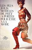 LAUREN HUTTON Veruschka PALOMA PICASSO Arlette Vignat VOGUE Paris Magazine 1968