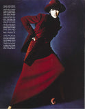 MADONNA Nadja Auermann SHALOM HARLOW Patricia Hartmann VOGUE Magazine Paris 1993