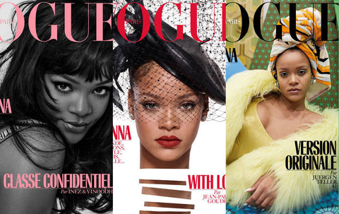 RIHANNA 3 x Magazines Bundle VOGUE Paris December 2017/January 2018 BRAND NEW