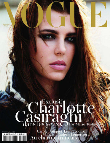 VOGUE Magazine Paris September 2011 CHARLOTTE CASIRAGHI Anja Rubik NATASHA POLY